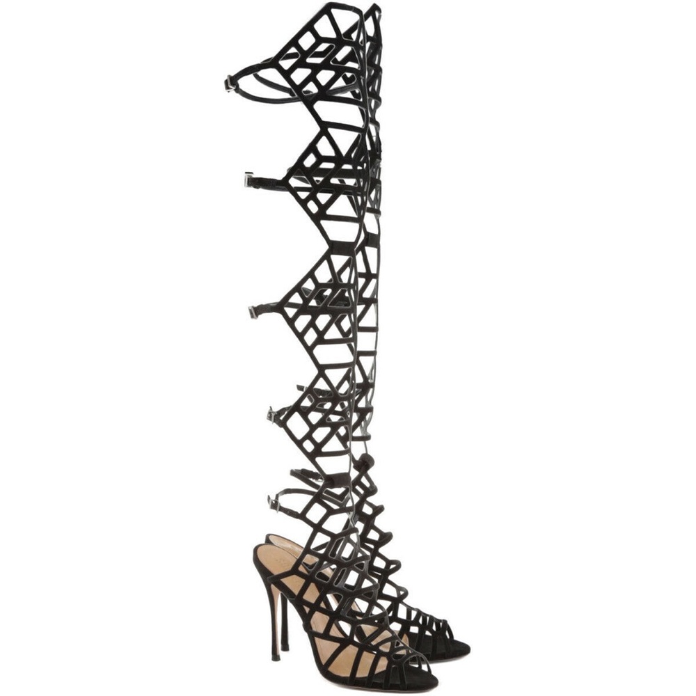 Schutz Ananda High Heel Caged Sandal